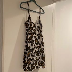 MuMu Leopard Tunic/Mini Dress